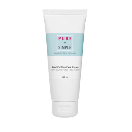 a tube of white cream on a white background