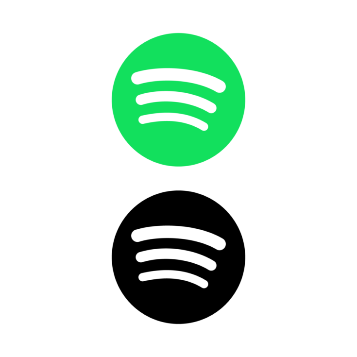 a green and black logo for spotify
