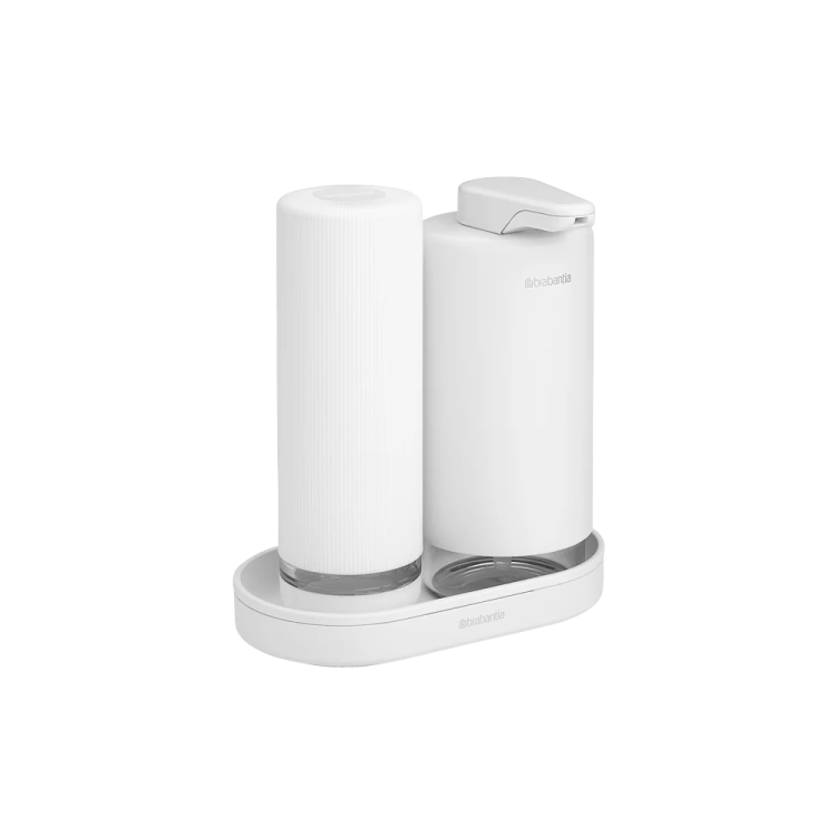an image of a white bathroom accessory