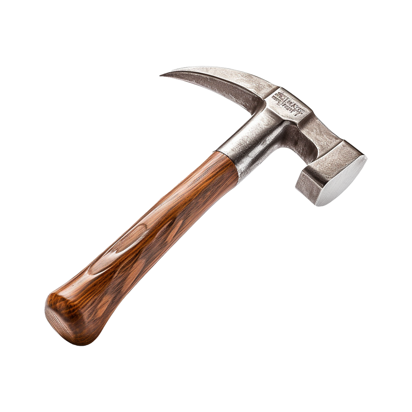 a hammer on a white background