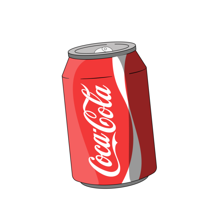 a can of coca