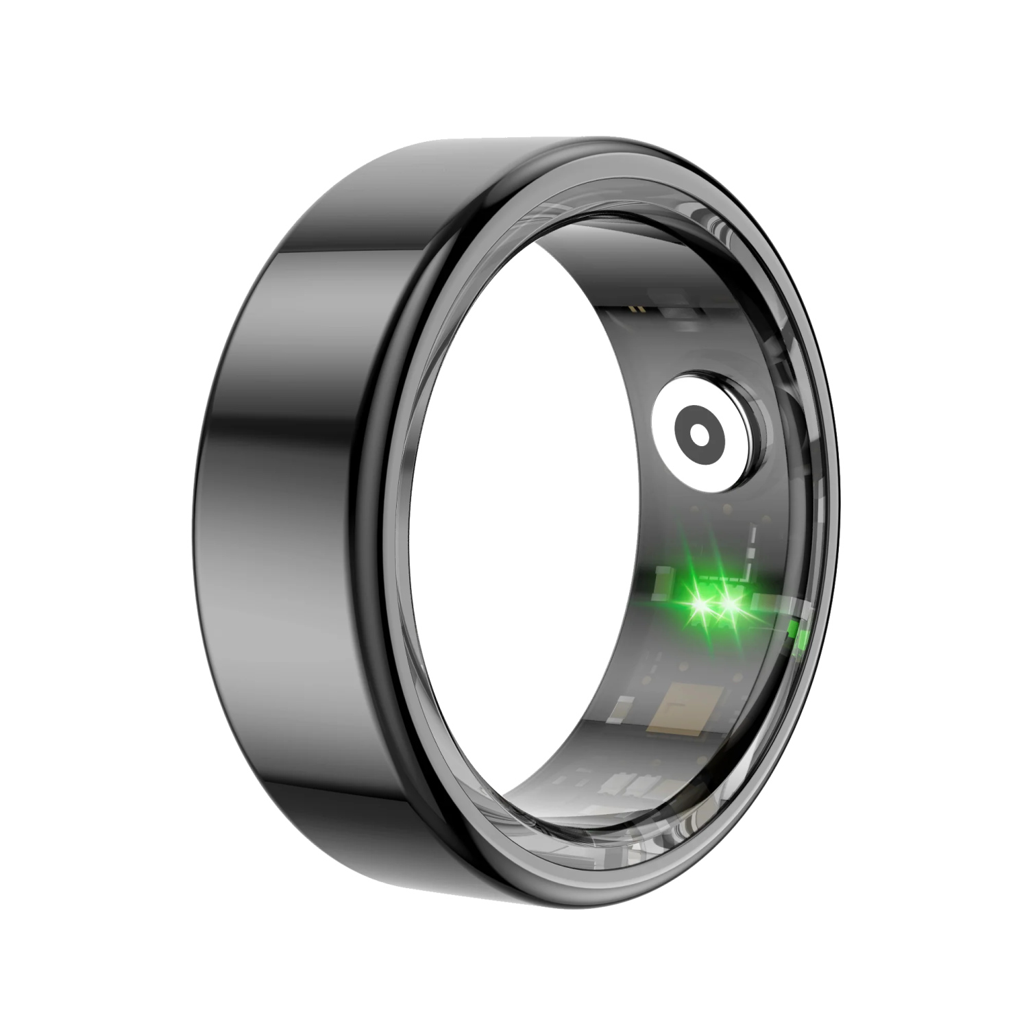 an image of a ring with green lasers on it