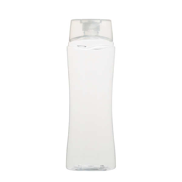 a plastic water bottle with a white lid