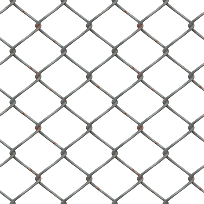 an image of a metal wire fence
