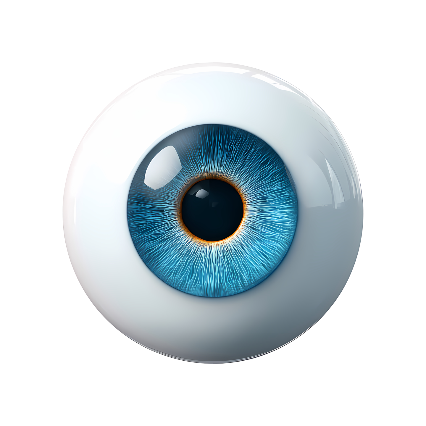 a close up of a blue eye