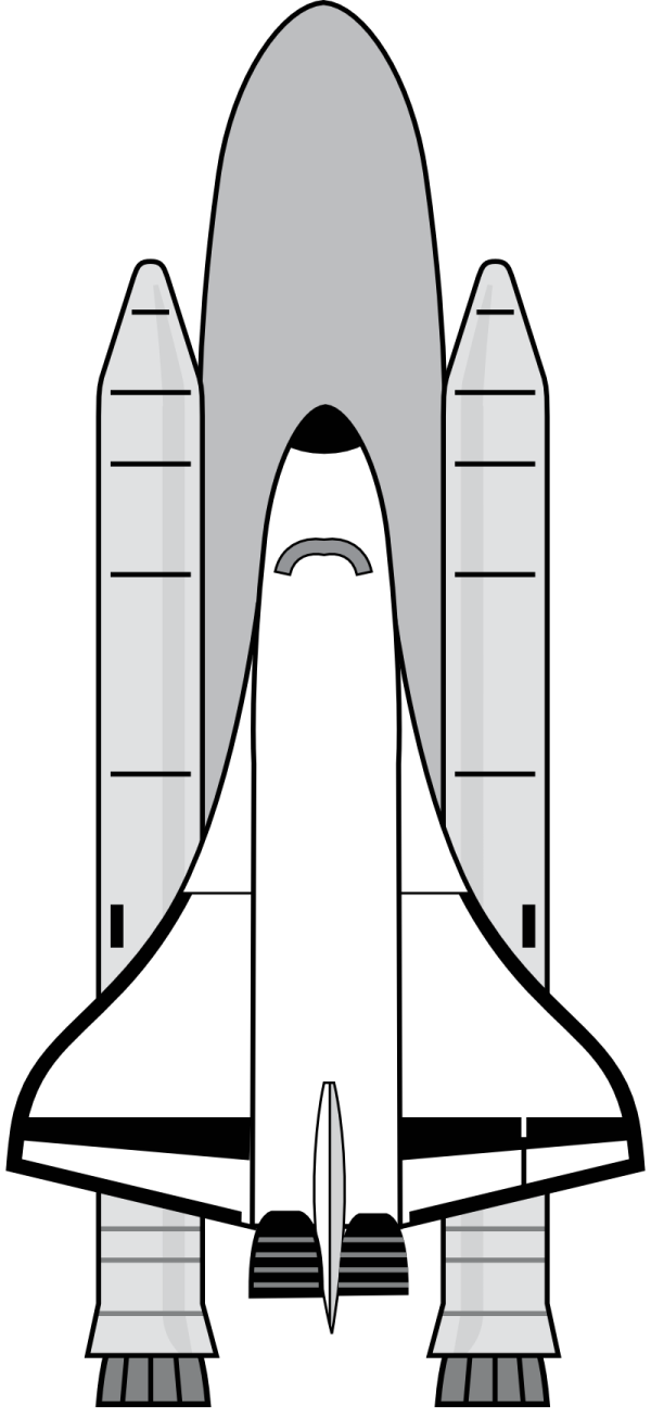 space shuttle clip art
