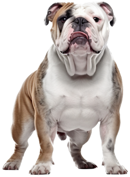 a dog standing up with its mouth open