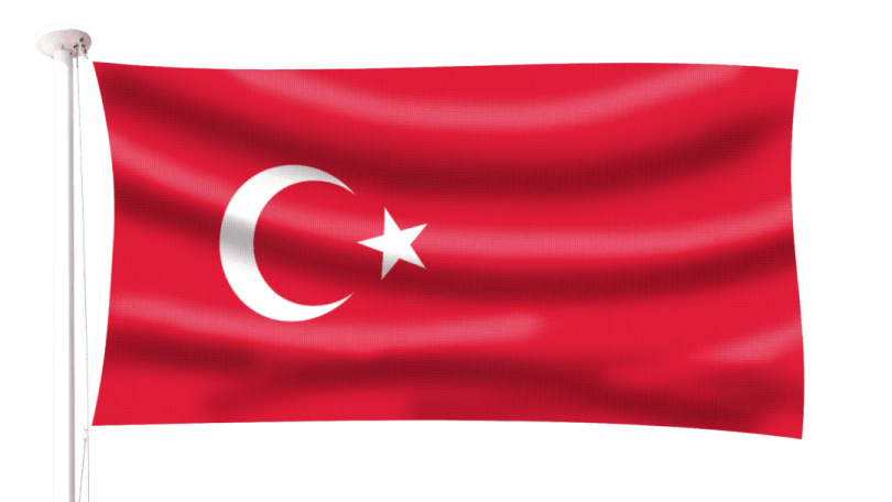 the flag of turkey