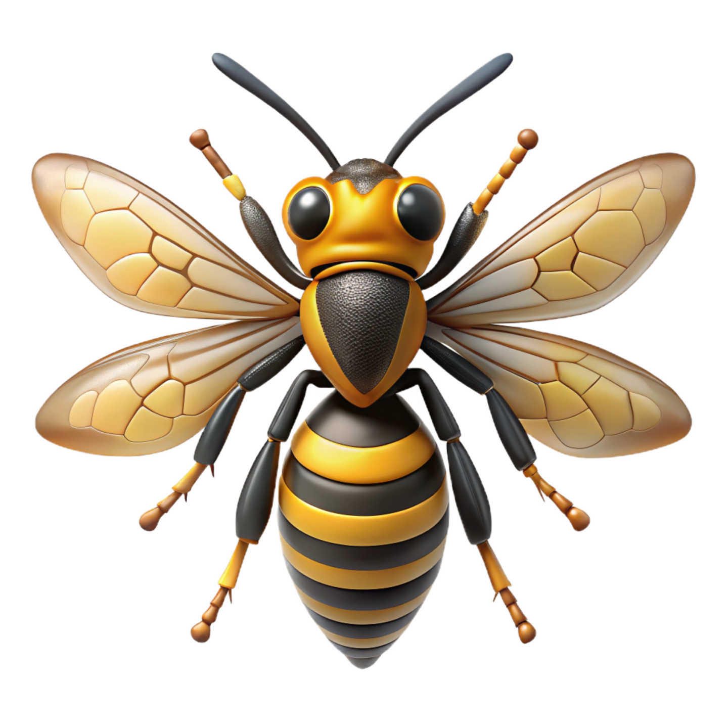 an illustration of a bee
