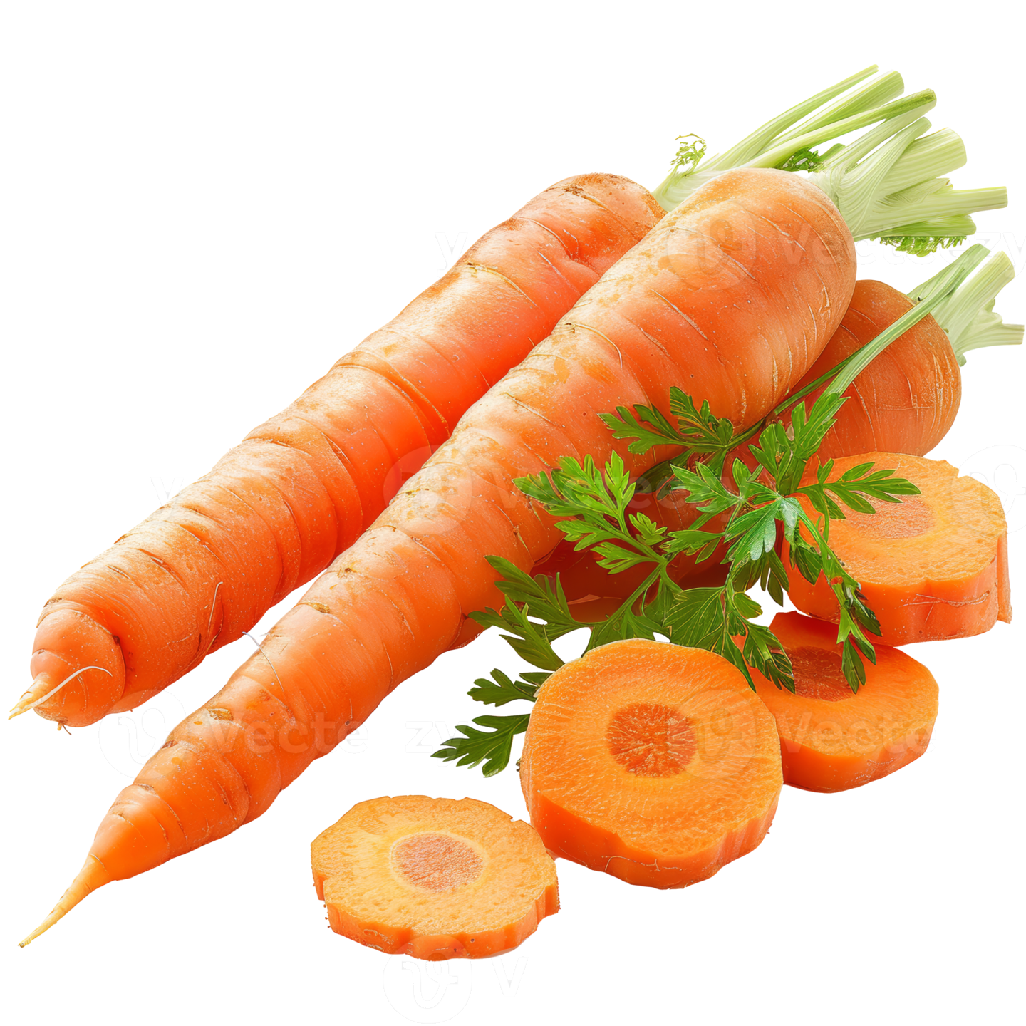 a bunch of carrots