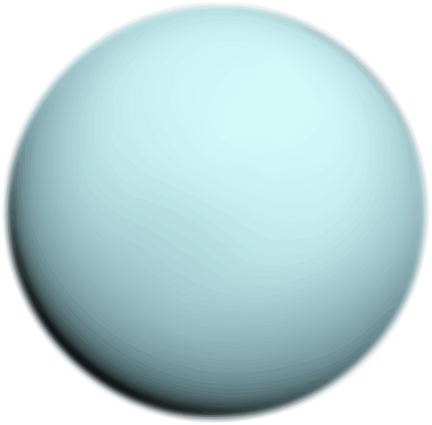 a blue ball on a white background
