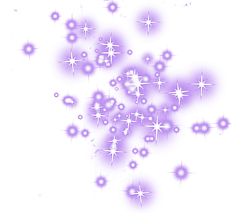 purple stars on a white background