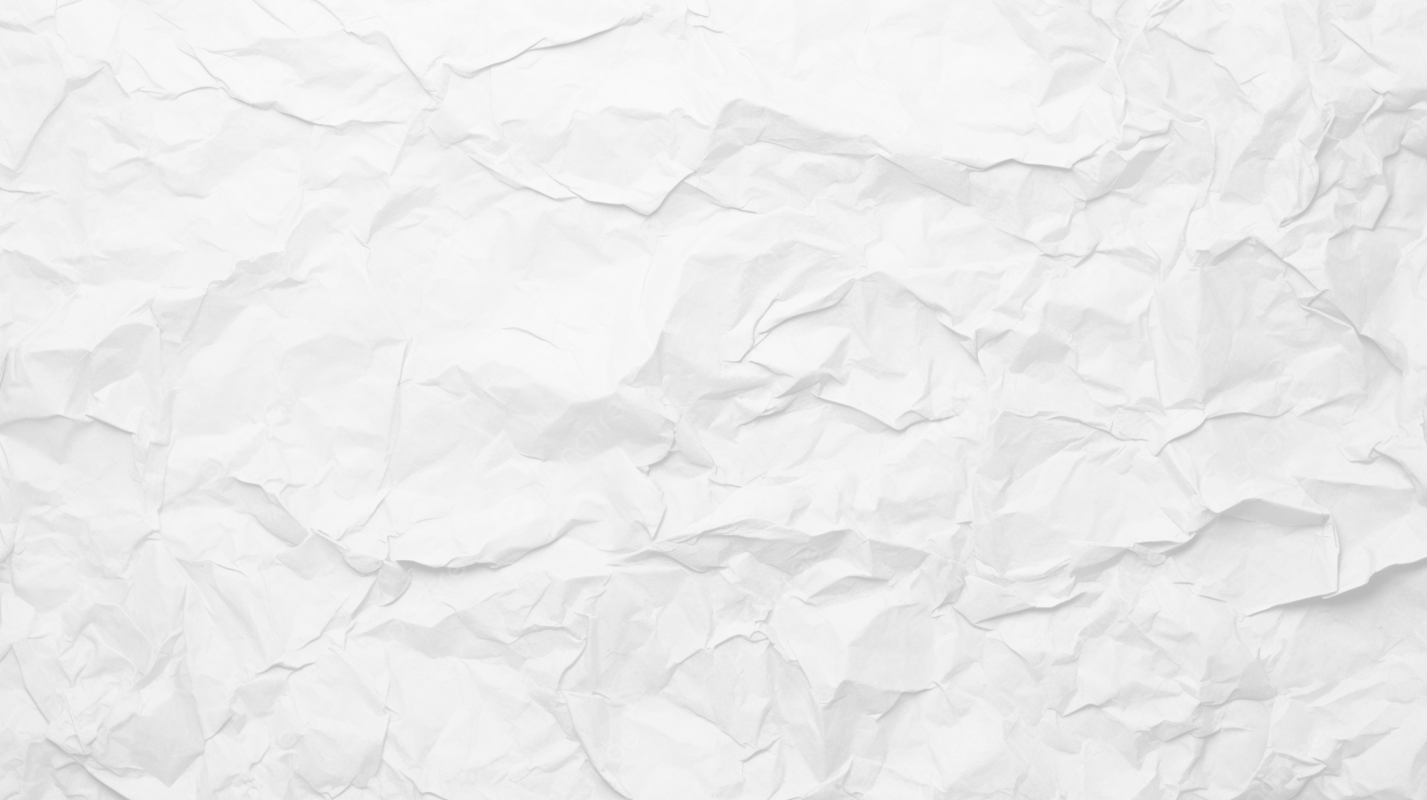 white crumpled paper texture background