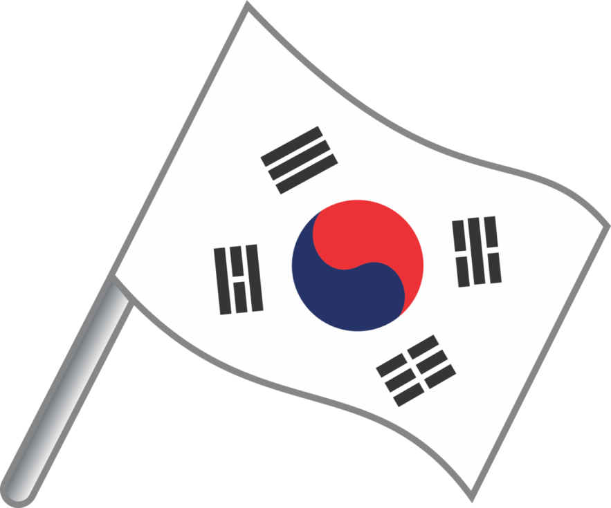 the flag of south korea