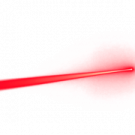 a red pencil with a black eraser on it