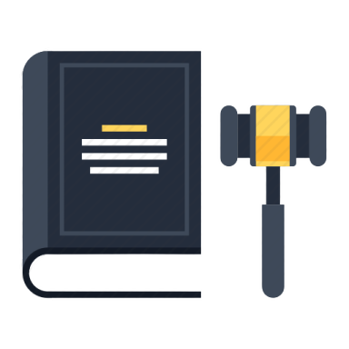 a book with a microphone icon