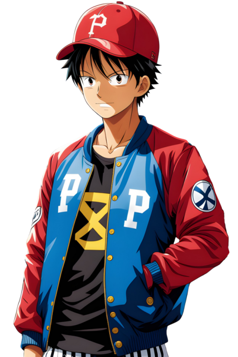 a man in a baseball uniform and a baseball cap, standing with his hands on his hips