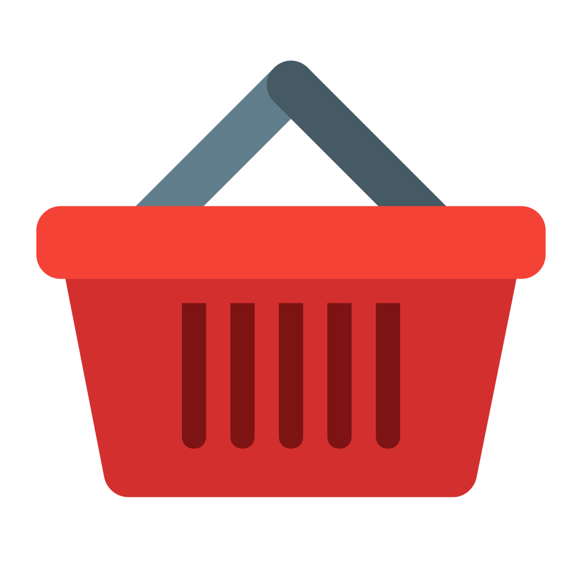 a shopping basket icon