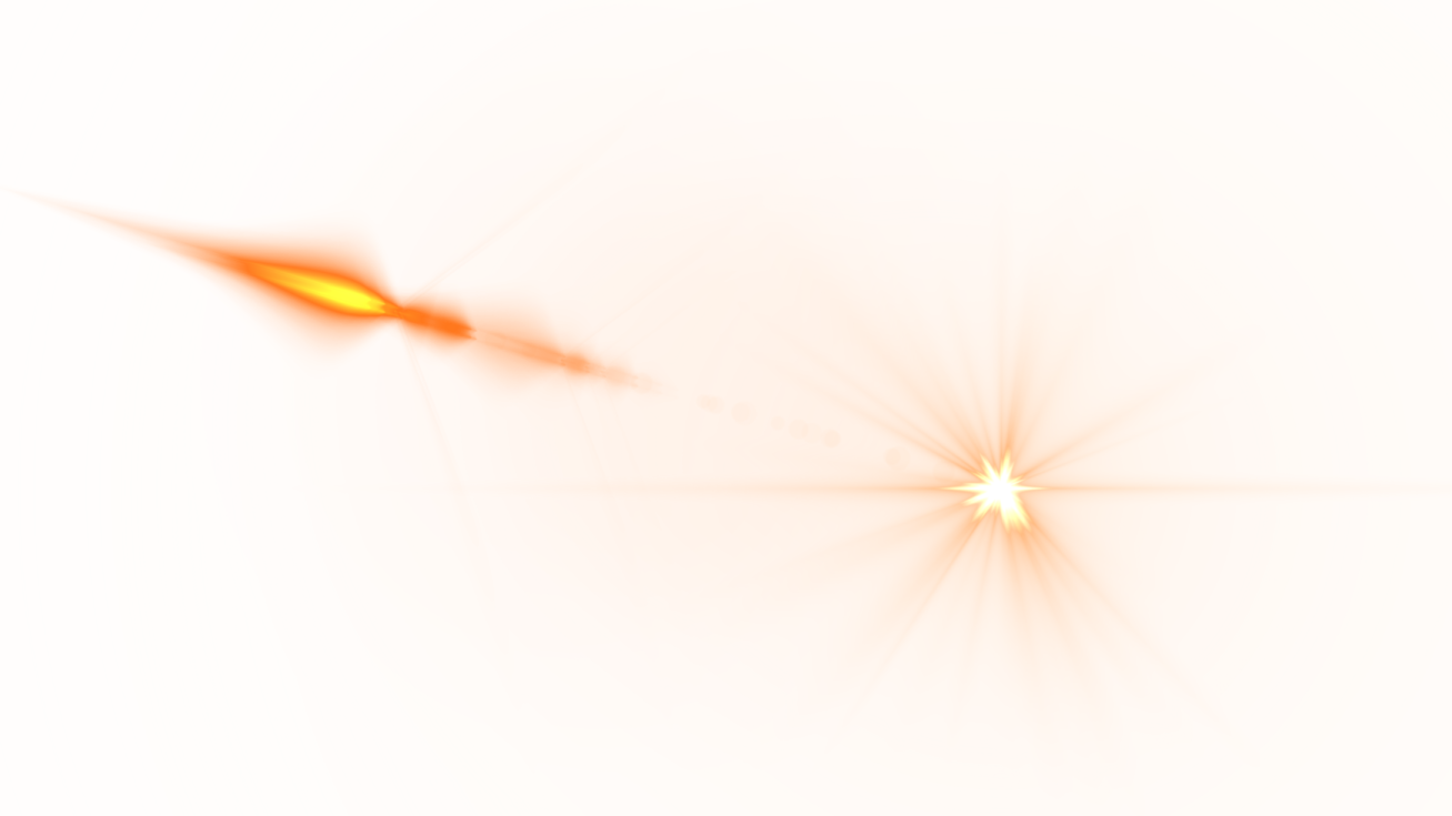 a white background with some yellow lights