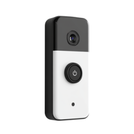 an image of a white and black camera