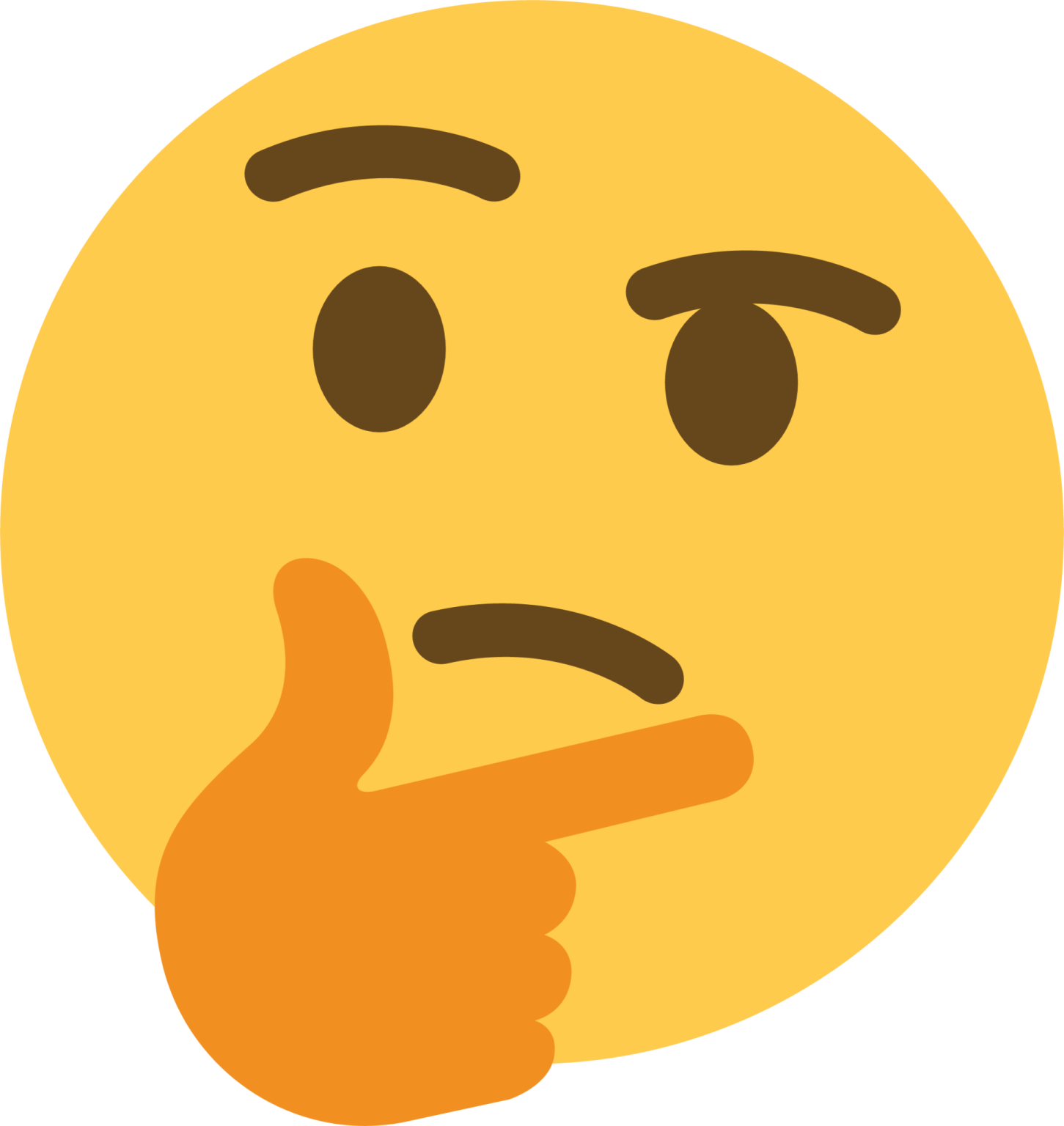a yellow smiley face with a finger pointing at it