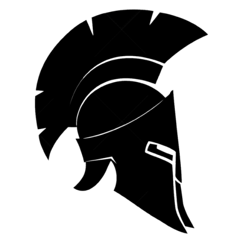 a spartan helmet