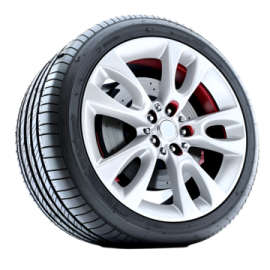 an image of a tire on a white background