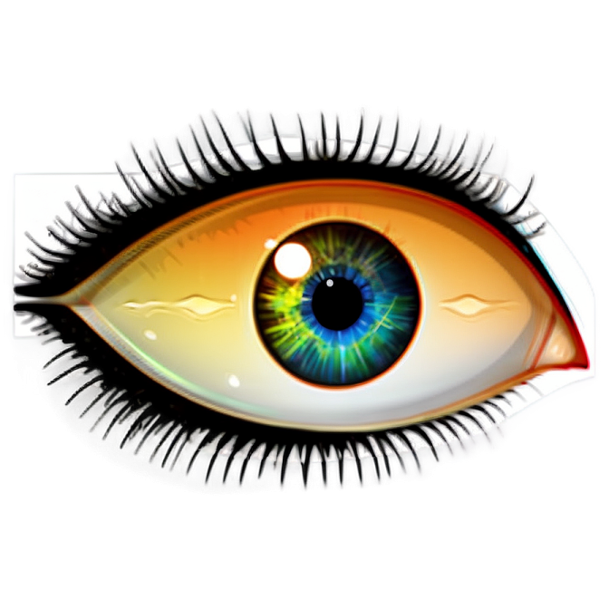 a close up of an eye with the pupil visible