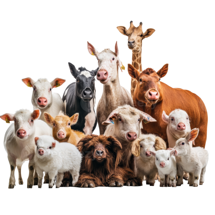 a group of animals