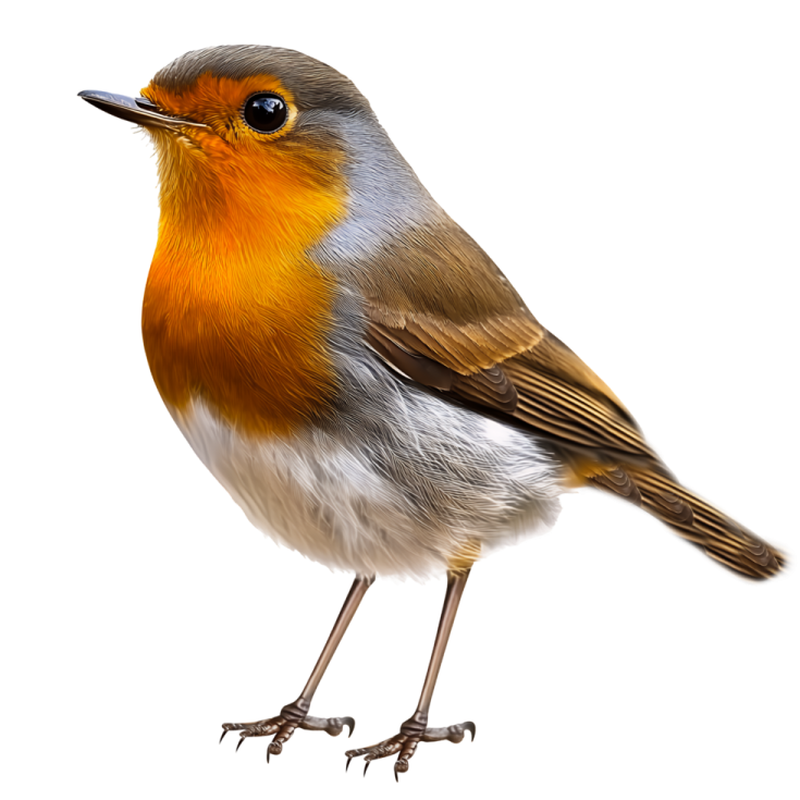 a bird is standing on a white surface