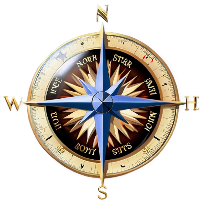 an image of a compass on a white background