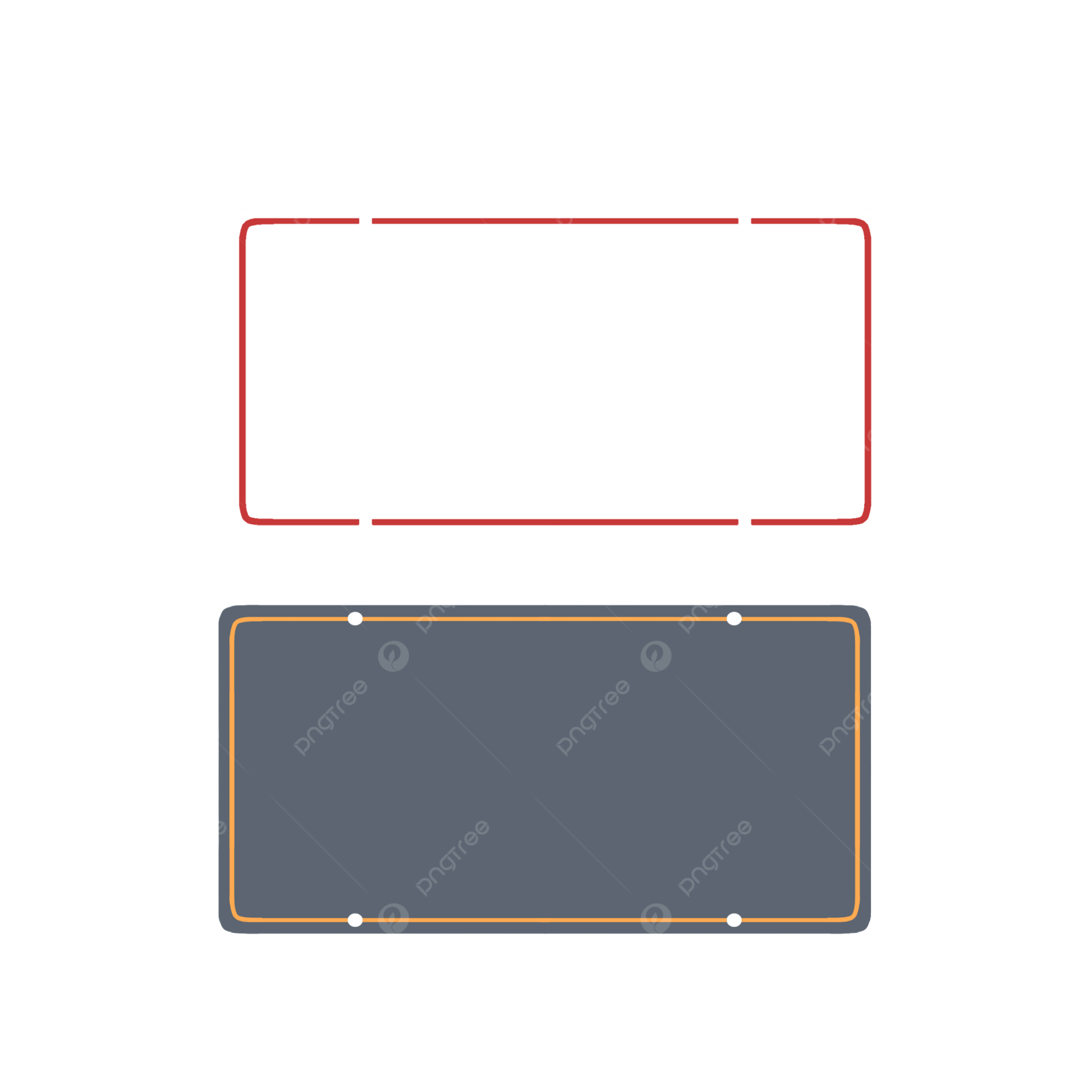 a blank sign on a white background