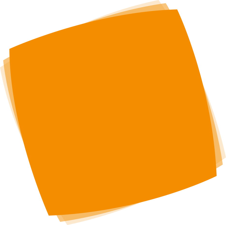 an orange piece of paper