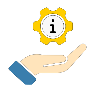 the icon of a hand holding a clock