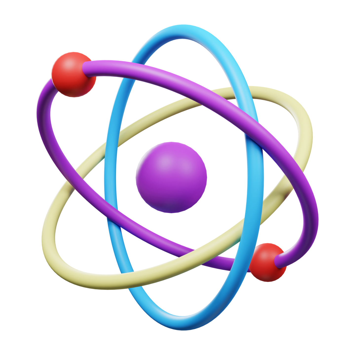 an image of a model of the atom