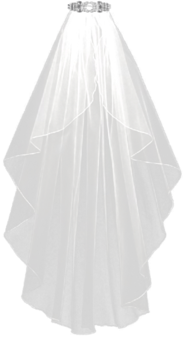 a white wedding dress on a hanger