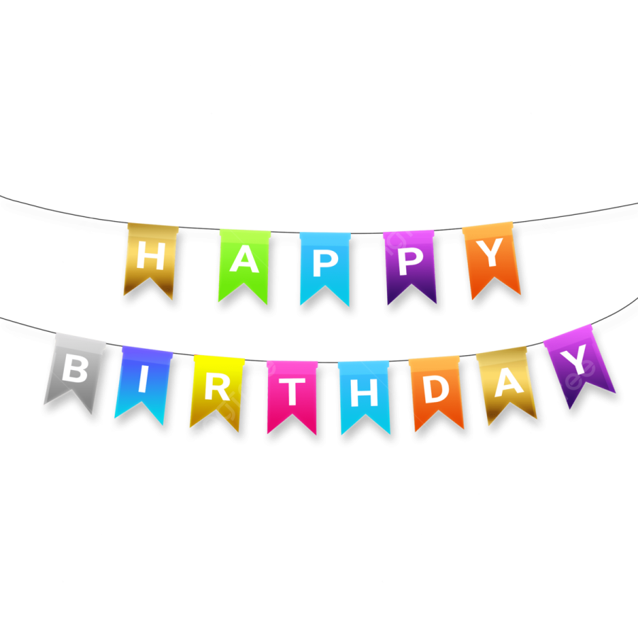 happy birthday bunting banner