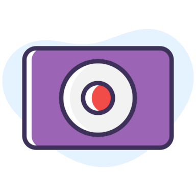 an illustration of a camera