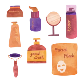 a bunch of different items that are on display
