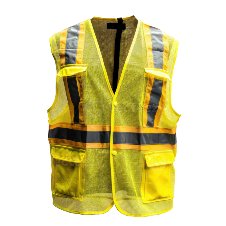 an image of a yellow safety vest
