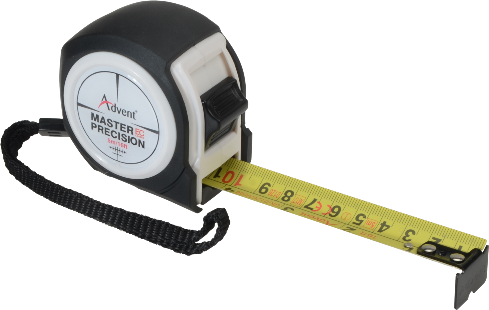 a measuring tape with the word master on it