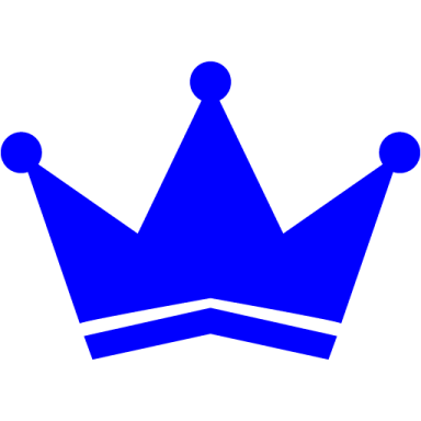a crown on a white background