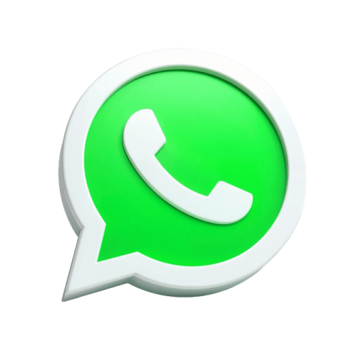 a green and white icon with a phone on it