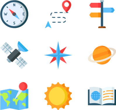 a set of different icons