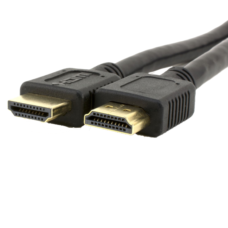 a close up of a black ethernet cable