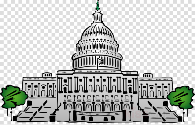 the united states capitol clipart
