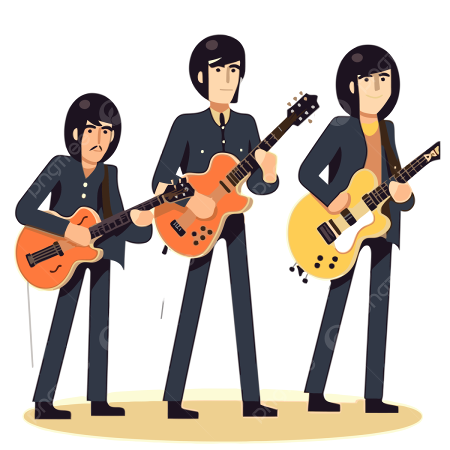 a group of musicians with guitars
