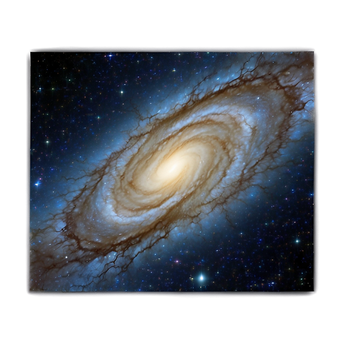 a spiral galaxy with stars in the background