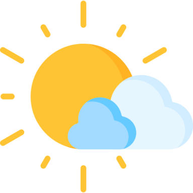 the sun and cloud