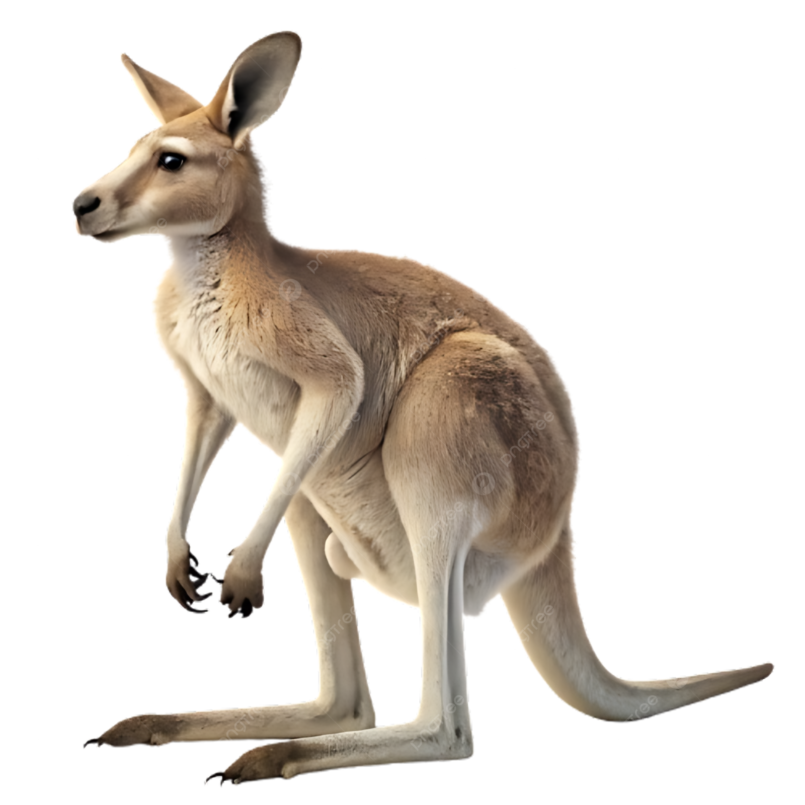 an image of a kangaroo on a white background